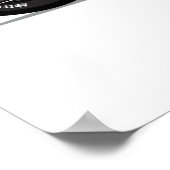 ヴィンテージリベルライダースチョッパー自動二輪車 ポスター (角)