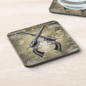 ヴィンテージリボルバー コースター (左側)