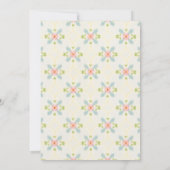 ヴィンテージリボンのブライダルシャワーへの招待 招待状 (裏面)