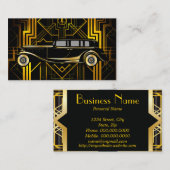 ヴィンテージリムジンサービス名刺 名刺 (正面/裏面)