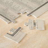 ヴィンテージリヨンの地図（1834年） ジグソーパズル (側面)