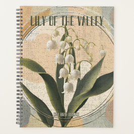 ヴィンテージリリーオブザバレーメイ誕生月花 プランナー手帳