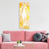 ヴィンテージリリーバイアルフォンスミュシャ キャンバスプリント (インサイチュ (リビング))