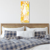 ヴィンテージリリーバイアルフォンスミュシャ キャンバスプリント (インサイチュ (寝室))