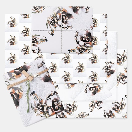 ヴィンテージリリーブルック ラッピングペーパーシート