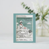 ヴィンテージリンカンシャー州、イギリスの休日のリーフレット シーズンポストカード (スタンド正面)