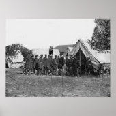 ヴィンテージリンカーンとマクレランアットアンティータム ポスター (正面)