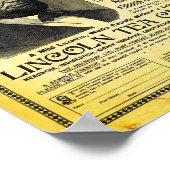 ヴィンテージリンカーンハーブレメドリームティープリント ポスター (角)