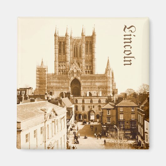 ヴィンテージリンカーン マグネット (正面)