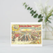 ヴィンテージリングブラザーズサーカス及びリトグラフ ポストカード (スタンド正面)