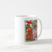 ヴィンテージリング兄弟サーカスのポスター コーヒーマグカップ (正面右)