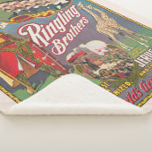 ヴィンテージリング兄弟サーカスのポスター シェルパブランケット (3/4)