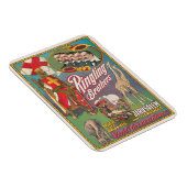 ヴィンテージリング兄弟サーカスのポスター マグネット (右側)