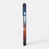 ヴィンテージリング惑星 iPhone 16ケース (左側面)