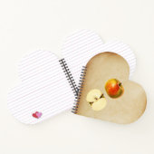 ヴィンテージリンゴとハーフ ノートブック (内部)