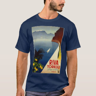 ヴィンテージリヴァトルボレラゴデガルダイタリア Tシャツ