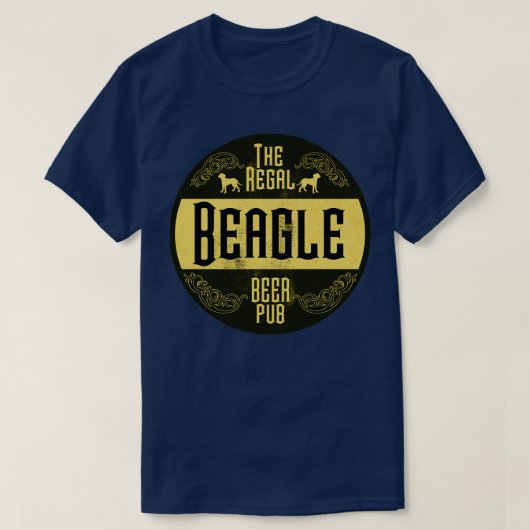 ヴィンテージリーガルベイグルパブ Tシャツ (デザイン正面)