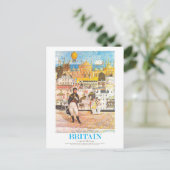 ヴィンテージリージェンシーブライトン旅行ポスター ポストカード (スタンド正面)