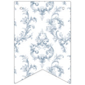 ヴィンテージリージェンシーモノグラム結婚クレスト バンティングフラッグ (第2の旗)