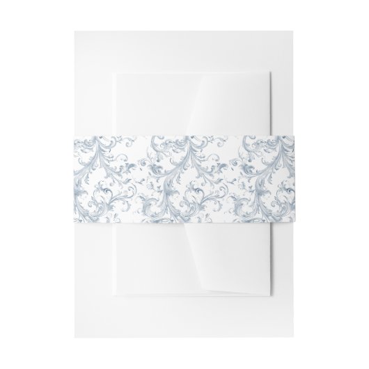 ヴィンテージリージェンシー結婚式招待状ベリーバンド 招待状ベリーバンド (正面例)