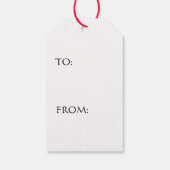 ヴィンテージリースギフトラベル ギフトタグ (裏面)