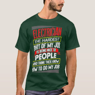 ヴィンテージリーネスマン無線機事実電気工事部門 Tシャツ
