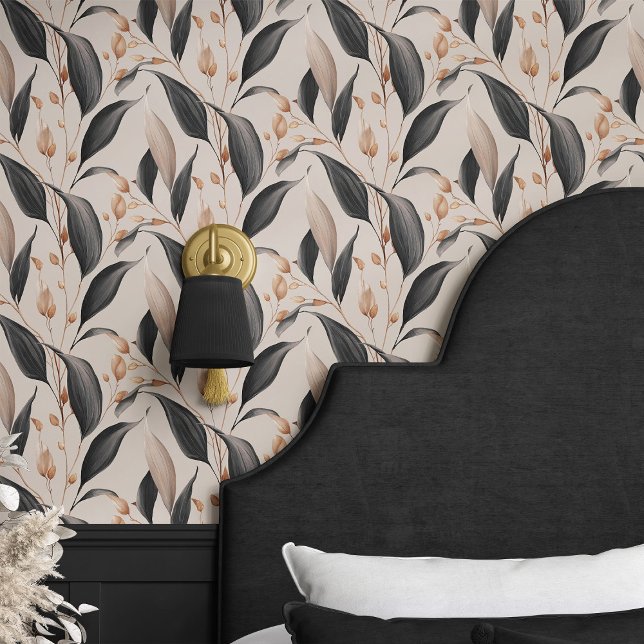 ヴィンテージリーフダークアカデミア 壁紙 (クリエイターアップロード済み)