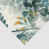 ヴィンテージリーフフローラデザイン分離ティッシュペーパー 薄葉紙 (詳細)