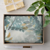 ヴィンテージリーフフローラデザイン分離ティッシュペーパー 薄葉紙 (ギフト)