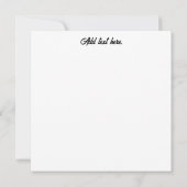 ヴィンテージリーマンサンセットレトログリーティングカード カード (裏面)