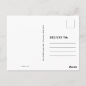 ヴィンテージリールカッコいいパパフィッシュ父の日 |白 ポストカード (裏面)