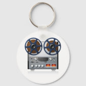 ヴィンテージリールテープデッキ キーホルダー (正面)