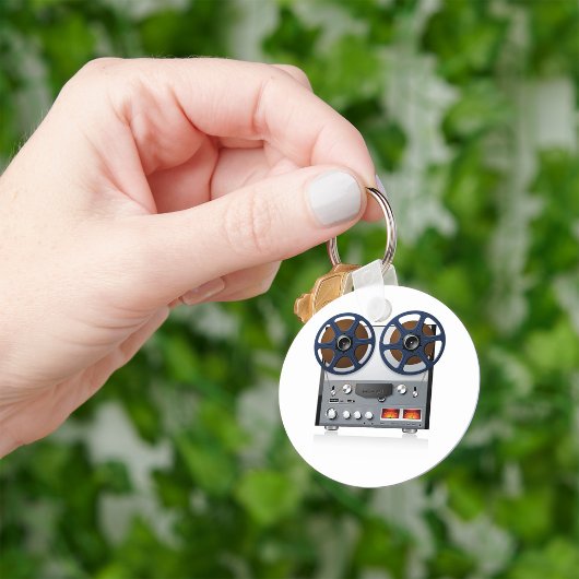 ヴィンテージリールテープデッキ キーホルダー