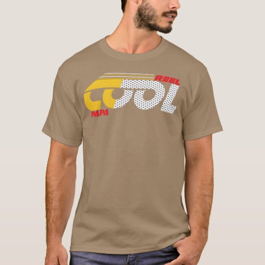 ヴィンテージリールパクールパ父ギフト Tシャツ (正面)