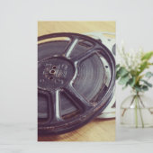 ヴィンテージリールフィルム 便箋 (スタンド正面)