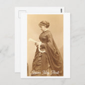 ヴィンテージルイサメイアルコットポートレート ポストカード (正面/裏面)