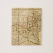 ヴィンテージルイジアナの地図(1816) ジグソーパズル (縦)