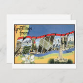 ヴィンテージルイジアナはがき ポストカード (正面/裏面)