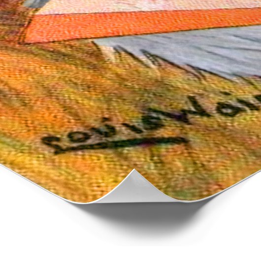 ヴィンテージルイ・ワイン猫のファンポスター ポスター (角)