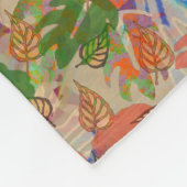 ヴィンテージルイ·ワイン·タキシード·キャット·アート フリースブランケット (角)