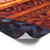 ヴィンテージルイ・ヴァイン植物学キャットアートポスター ポスター (角)