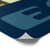 ヴィンテージルクソール・エジプト遺跡旅行 ポスター (角)