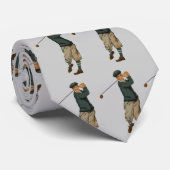 ヴィンテージルゴルファーのゴルフタイ ネクタイ (ロール)