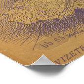 ヴィンテージルシファーインロンドンイラストレーション ポスター (角)