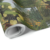 ヴィンテージルソーでタイガーとバッファローの戦い ラッピングペーパー (ロールコーナー)