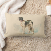 ヴィンテージルチャープリントルンバークッション ランバークッション (ブランケット)