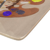 ヴィンテージルックアーティストパレット カッティングボード (角)