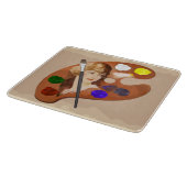 ヴィンテージルックアーティストパレット カッティングボード (角)