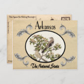 ヴィンテージルックオールドポストカードアーカンソー州 ポストカード (正面/裏面)