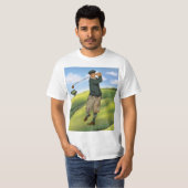 ヴィンテージルックゴルファーGolf Mens Tシャツ (正面フル)